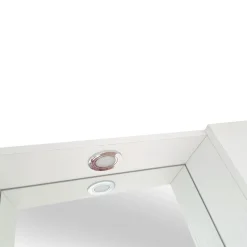 Bissolo Casa Specchiere<SPECCHIERA CM 80 BIANCO NORDICO CON FARETTO LED