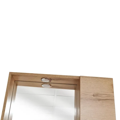Bissolo Casa Specchiere<SPECCHIERA CM 60 QUERCIA NATURALE CON LUCE LED