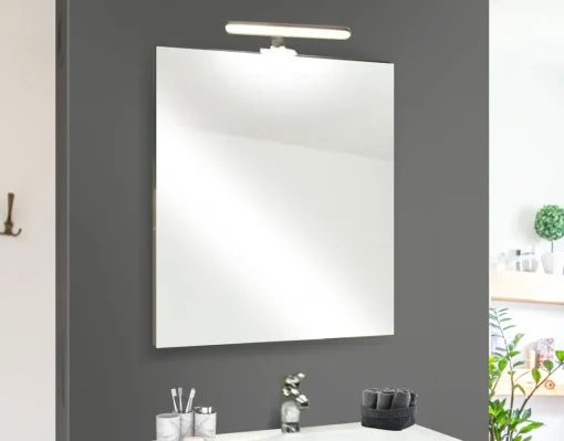 Bissolo Casa Specchiere<Specchiera da Bagno con Faretto: modello Wap