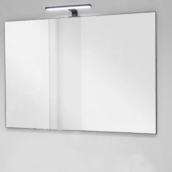 Bissolo Casa Specchiere<SPECCHIERA MOD. KUBIKA CM105 CON FARETTO LED MOD. VITO