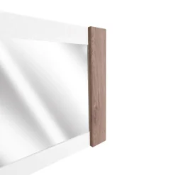 Bissolo Casa Specchiere<SPECCHIERA MOD. PALAZZO 175X60 ROVERE WELLINGTON E BIANCO : vendita online SPECCHIERA MOD. PALAZZO 175X60 ROVERE WELLINGTON E BIANCO in offerta