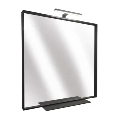 Bissolo Casa Specchiere<SPECCHIERA MOD.FACE-NE CM 85 CON FARETTO VITO NERO