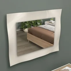 Bissolo Casa Specchiere<SPECCHIERA ONDULATA CM 90X70 BICOLORE: vendita online SPECCHIERA ONDULATA CM 90X70 BICOLORE in offerta