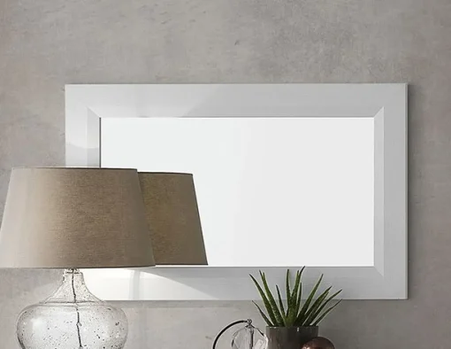 Bissolo Casa Specchiere<SPECCHIERA RETTANGOLARE 102,5X65CM BIANCO FRASSINATO: vendita online SPECCHIERA RETTANGOLARE 102,5X65CM BIANCO FRASSINATO in offerta