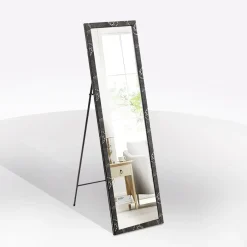 Bissolo Casa Specchiere<SPECCHIO APPOGGIO MRABRE CM 35.6X125 EFFETTO MARMO NERO: vendita online SPECCHIO APPOGGIO MRABRE CM 35.6X125 EFFETTO MARMO NERO in offerta