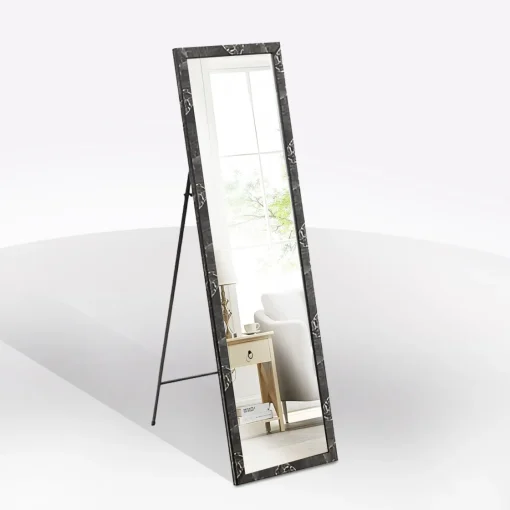 Bissolo Casa Specchiere<SPECCHIO APPOGGIO MRABRE CM 35.6X125 EFFETTO MARMO NERO: vendita online SPECCHIO APPOGGIO MRABRE CM 35.6X125 EFFETTO MARMO NERO in offerta