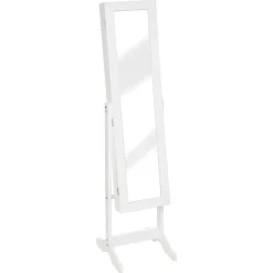 Bissolo Casa Specchiere<SPECCHIO APPOGGIO PORTAGIOIE MOD. KRISTIN 34X38 H144CM BIANCO LUCIDO: vendita online SPECCHIO APPOGGIO PORTAGIOIE MOD. KRISTIN 34X38 H144CM BIANCO LUCIDO in offerta
