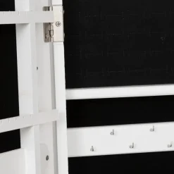 Bissolo Casa Specchiere<SPECCHIO APPOGGIO PORTAGIOIE MOD. KRISTIN 34X38 H144CM BIANCO LUCIDO: vendita online SPECCHIO APPOGGIO PORTAGIOIE MOD. KRISTIN 34X38 H144CM BIANCO LUCIDO in offerta