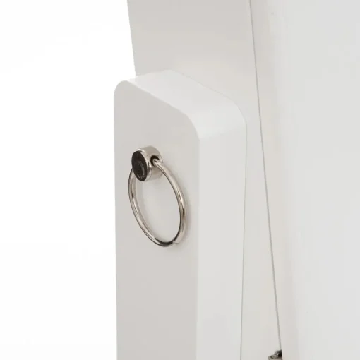 Bissolo Casa Specchiere<SPECCHIO APPOGGIO PORTAGIOIE MOD. KRISTIN 34X38 H144CM BIANCO LUCIDO: vendita online SPECCHIO APPOGGIO PORTAGIOIE MOD. KRISTIN 34X38 H144CM BIANCO LUCIDO in offerta