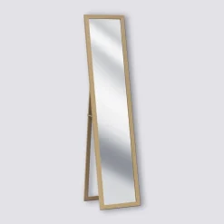 Bissolo Casa Specchiere<SPECCHIO APPOGGIO TASSO CM 35.2X3 H.155.2 IN MDF NATURALE : vendita online SPECCHIO APPOGGIO TASSO CM 35.2X3 H.155.2 IN MDF NATURALE in offerta