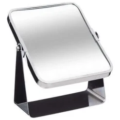 Bissolo Casa Igiene Personale Accessori|Igiene Accessori<SPECCHIO GIREVOLE IN METALLO ZOOM X3 16X7 H 20CM: vendita online SPECCHIO GIREVOLE IN METALLO ZOOM X3 16X7 H 20CM in offerta