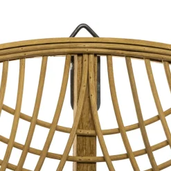 Bissolo Casa Specchiere<SPECCHIO INA MDF E BAMBU' DIAM. CM 90 NATURALE : vendita online SPECCHIO INA MDF E BAMBU' DIAM. CM 90 NATURALE in offerta