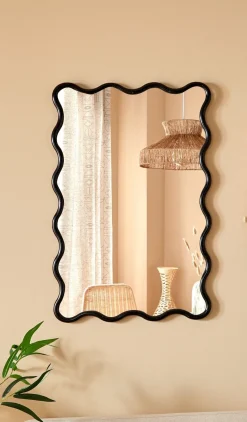 Bissolo Casa Specchiere<SPECCHIO JUDY CM 89X59 NERO : vendita online SPECCHIO JUDY CM 89X59 NERO in offerta