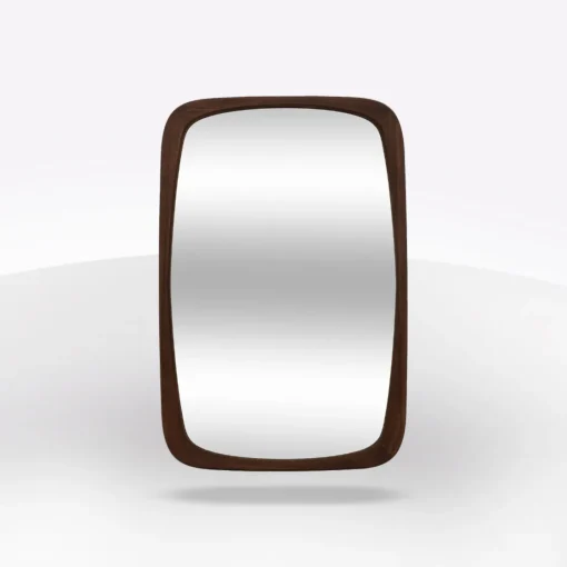 Bissolo Casa Specchiere<SPECCHIO KEIRA CORNICE EFFETTO LEGNO MARRONE 65X43CM: vendita online SPECCHIO KEIRA CORNICE EFFETTO LEGNO MARRONE 65X43CM in offerta