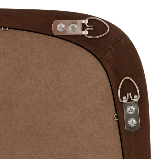 Bissolo Casa Specchiere<SPECCHIO KEIRA CORNICE EFFETTO LEGNO MARRONE 65X43CM: vendita online SPECCHIO KEIRA CORNICE EFFETTO LEGNO MARRONE 65X43CM in offerta