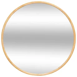 Bissolo Casa Specchiere<SPECCHIO KIM IN MDF DIAM. CM 75 NATURALE : vendita online SPECCHIO KIM IN MDF DIAM. CM 75 NATURALE in offerta