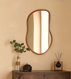 Bissolo Casa Specchiere<SPECCHIO MOD. LIVIA CM 75X45 IN MDF NATURALE : vendita online SPECCHIO MOD. LIVIA CM 75X45 IN MDF NATURALE in offerta