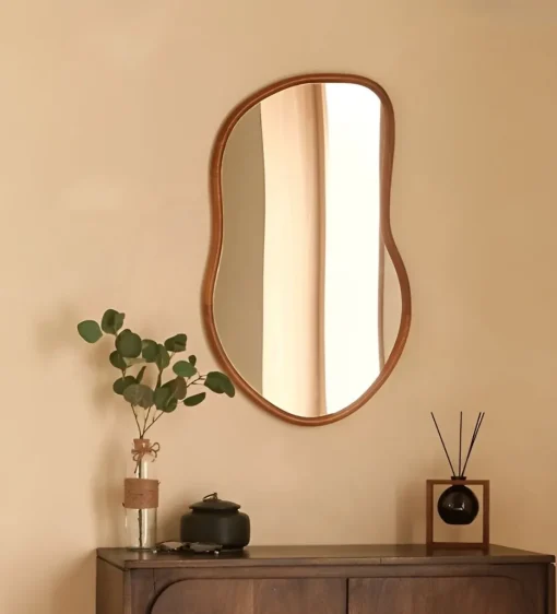 Bissolo Casa Specchiere<SPECCHIO MOD. LIVIA CM 75X45 IN MDF NATURALE : vendita online SPECCHIO MOD. LIVIA CM 75X45 IN MDF NATURALE in offerta