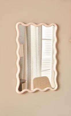 Bissolo Casa Specchiere<SPECCHIO ONDA JUDY CM 40X60 BEIGE: vendita online SPECCHIO ONDA JUDY CM 40X60 BEIGE in offerta