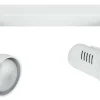 Bissolo Casa Applique<SPOT CARRERA BIANCO - 2XE27 MAX 40W: vendita online SPOT CARRERA BIANCO - 2XE27 MAX 40W in offerta