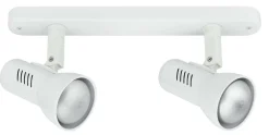 Bissolo Casa Applique<SPOT CARRERA BIANCO - 2XE27 MAX 40W: vendita online SPOT CARRERA BIANCO - 2XE27 MAX 40W in offerta