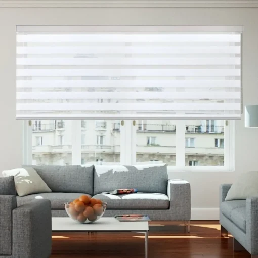 Bissolo Casa Tende Tende A Rullo Da Interno<SQUARE - TENDA NOTTE E GIORNO PREMIUM BIANCO 80X250CM: vendita online SQUARE - TENDA NOTTE E GIORNO PREMIUM BIANCO 80X250CM in offerta