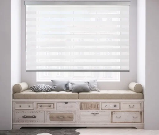 Bissolo Casa Tende Tende A Rullo Da Interno<SQUARE - TENDA NOTTE E GIORNO PREMIUM BIANCO 80X250CM: vendita online SQUARE - TENDA NOTTE E GIORNO PREMIUM BIANCO 80X250CM in offerta