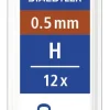 Bissolo Casa Matite E Portamine Mine Di Ricambio<STAEDTLER - MINA SOTTILE MARS MICRO CARBON 0.5MM H: vendita online STAEDTLER - MINA SOTTILE MARS MICRO CARBON 0.5MM H in offerta