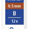 Bissolo Casa Matite E Portamine Mine Di Ricambio<STAEDTLER - MINA SOTTILE MARS MICRO CARBON 0.5MM B: vendita online STAEDTLER - MINA SOTTILE MARS MICRO CARBON 0.5MM B in offerta