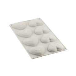 Bissolo Casa Pasticceria Stampi Torte<STAMPO IN SILICONE KIT MINI TARTE PETIT AMOUR CON 8 ANELLI