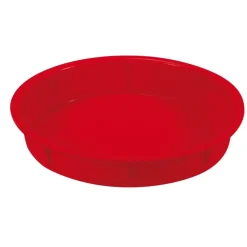 Bissolo Casa Pasticceria Stampi Torte<STAMPO TONDO IN SILICONE ROSSO PER FRIGGITRICE AD ARIA 21.5X3.8CM