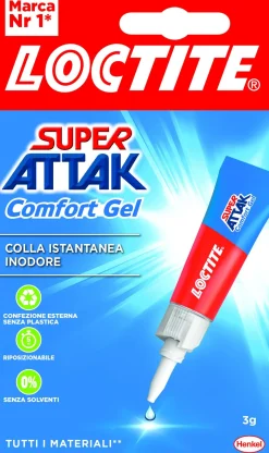 Bissolo Casa Siliconi, Colle E Schiume<SUPER ATTACK COMFORT GEL 3gr: vendita online SUPER ATTACK COMFORT GEL 3gr in offerta