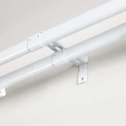 Bissolo Casa Accessori E Pali Tende Binari Per Tende<SUPPORTO CENTRALE DOPPIO PER BINARIO RINFORZATO BIANCO : vendita online SUPPORTO CENTRALE DOPPIO PER BINARIO RINFORZATO BIANCO in offerta