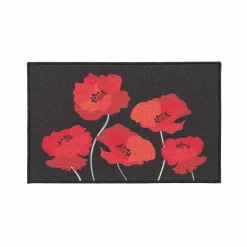 Bissolo Casa Tessile Bagno Tappeti Bagno|Tappeti Bagno<TAPPETINO RETTANGOLARE 50X80CM STAMPA DIGITALE COQUELICOTS