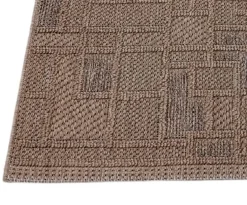 Bissolo Casa Tappeti<TAPPETO MOD. UTOPIA CM 100X200 MARRONE CON DECORO A RILIEVO: vendita online TAPPETO MOD. UTOPIA CM 100X200 MARRONE CON DECORO A RILIEVO in offerta
