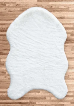 Bissolo Casa Tessile Bagno Tappeti Bagno|Tappeti Bagno<TAPPETO RABBIT 55X80CM ECOPELLICCIA BIANCO : vendita online TAPPETO RABBIT 55X80CM ECOPELLICCIA BIANCO in offerta