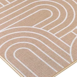 Bissolo Casa Tessile Bagno Tappeti Bagno|Tappeti Bagno<TAPPETO RETTANGOLARE 45X120CM TESSUTO STAMPATO MODUL BIANCO: vendita online TAPPETO RETTANGOLARE 45X120CM TESSUTO STAMPATO MODUL BIANCO in offerta