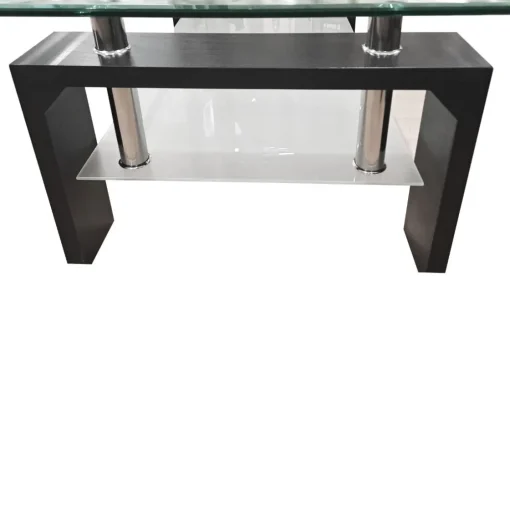 Bissolo Casa Tavolini<TAVOLINO CM 110X60 H. 40 LARICE NERO E VETRO: vendita online TAVOLINO CM 110X60 H. 40 LARICE NERO E VETRO in offerta