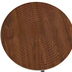 Bissolo Casa Tavolini<TAVOLINO DIAM. CM 60 H.38 IN MDF E FERRO in vendita online