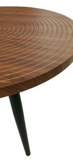 Bissolo Casa Tavolini<TAVOLINO DIAM. CM 60 H.38 IN MDF E FERRO in vendita online