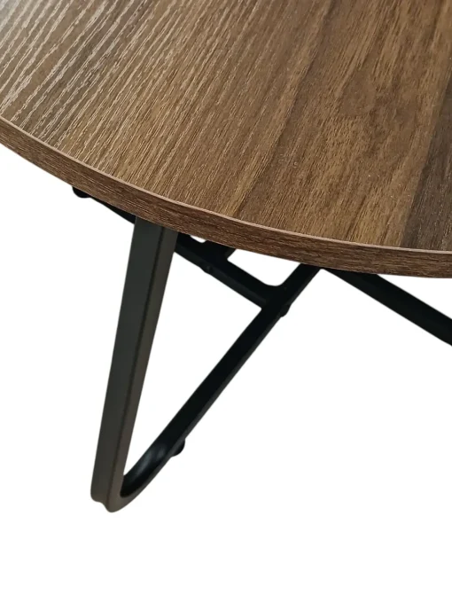 Bissolo Casa Tavolini<TAVOLINO DIAM. CM 50 H.40 METALLO E LEGNO in vendita online