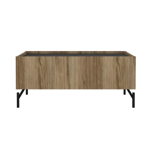 Bissolo Casa Tavolini<TAVOLINO MOD. BERGEN CM 100X60 H. 43,1 CATANIA ELCHE E BLACK : vendita online TAVOLINO MOD. BERGEN CM 100X60 H. 43,1 CATANIA ELCHE E BLACK in offerta