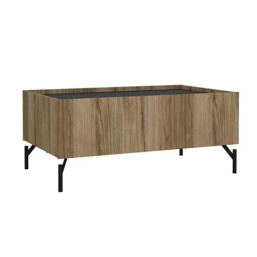 Bissolo Casa Tavolini<TAVOLINO MOD. BERGEN CM 100X60 H. 43,1 CATANIA ELCHE E BLACK : vendita online TAVOLINO MOD. BERGEN CM 100X60 H. 43,1 CATANIA ELCHE E BLACK in offerta