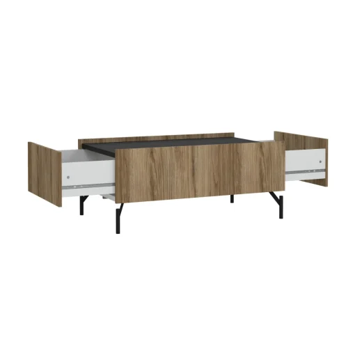 Bissolo Casa Tavolini<TAVOLINO MOD. BERGEN CM 100X60 H. 43,1 CATANIA ELCHE E BLACK : vendita online TAVOLINO MOD. BERGEN CM 100X60 H. 43,1 CATANIA ELCHE E BLACK in offerta