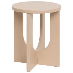 Bissolo Casa Tavolini<TAVOLINO MOD. BLOOM DIAM. CM 40 H. 50.5 NOCCIOLA in vendita online