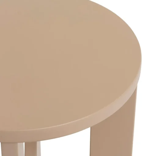 Bissolo Casa Tavolini<TAVOLINO MOD. BLOOM DIAM. CM 40 H. 50.5 NOCCIOLA in vendita online