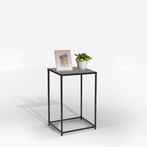 Bissolo Casa Tavolini<TAVOLINO MOD. GOTA CM 30X30 H. 54.5 METALLO NERO in vendita online