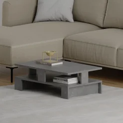 Bissolo Casa Tavolini<TAVOLINO MOD. MANSU CM 80X50 H. 27,5 RETRO GREY : vendita online TAVOLINO MOD. MANSU CM 80X50 H. 27,5 RETRO GREY in offerta