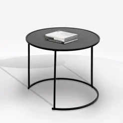 Bissolo Casa Tavolini<TAVOLINO NOAN NERO GRANDE: vendita online TAVOLINO NOAN NERO GRANDE in offerta