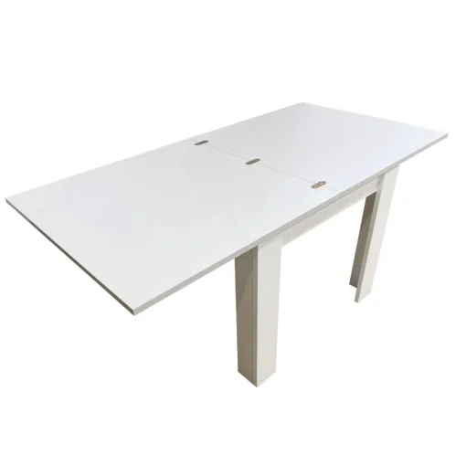 Bissolo Casa Tavoli Moderni<TAVOLO A LIBRO ULRICH CM 90X90 RUSTICA WHITE: vendita online TAVOLO A LIBRO ULRICH CM 90X90 RUSTICA WHITE in offerta
